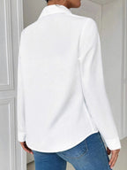 Collared Button-down Casual Shirt