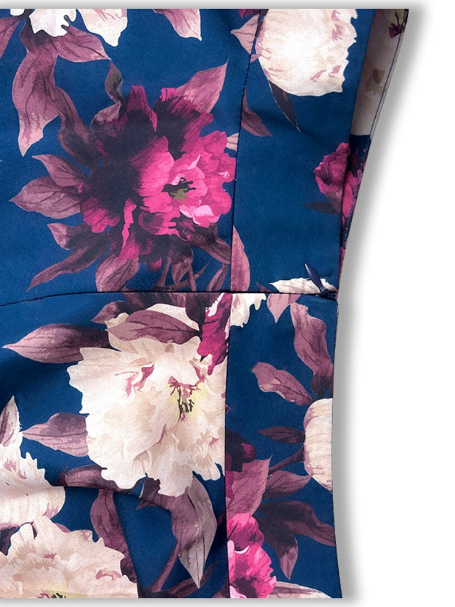 Beachside Vacation Style Floral Print Two-piece Set