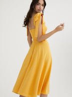 Lace Up Slit Bridesmaid Cocktail Party Maxi Dresses