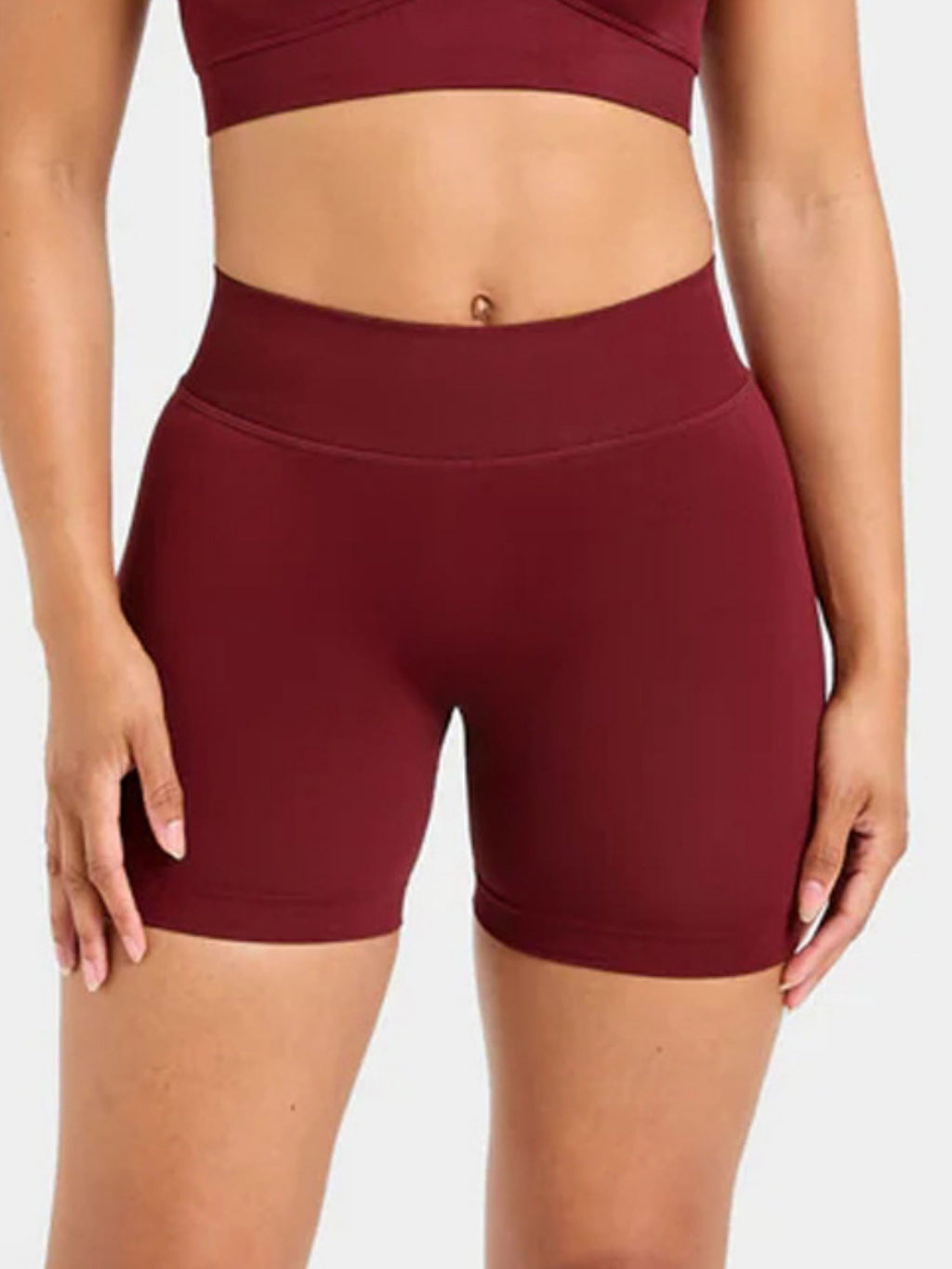 Seamless Quick-drying Buttock Lifting Exercise And Fitness Yoga Shorts