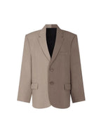 Color Block Blazer Two Sets