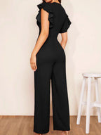Elegant Jumpsuit With Ruffled Design