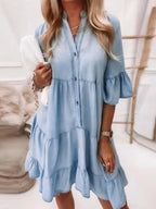 A-line Denim Dress