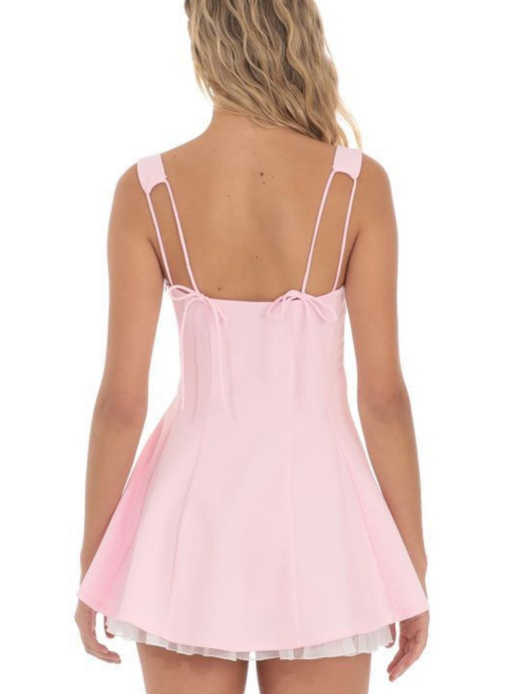 Splicing Straps And Suspenders Waist Shaping Mini&Short Dresses