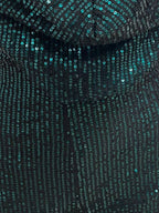 Sleeveless Halter Sequined Jumpsuit