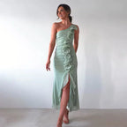 Ruffles And Champagne Dress