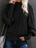 | Casual Long Sleeve Knitted Sweater