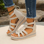 | Elegant Wedge Sandals
