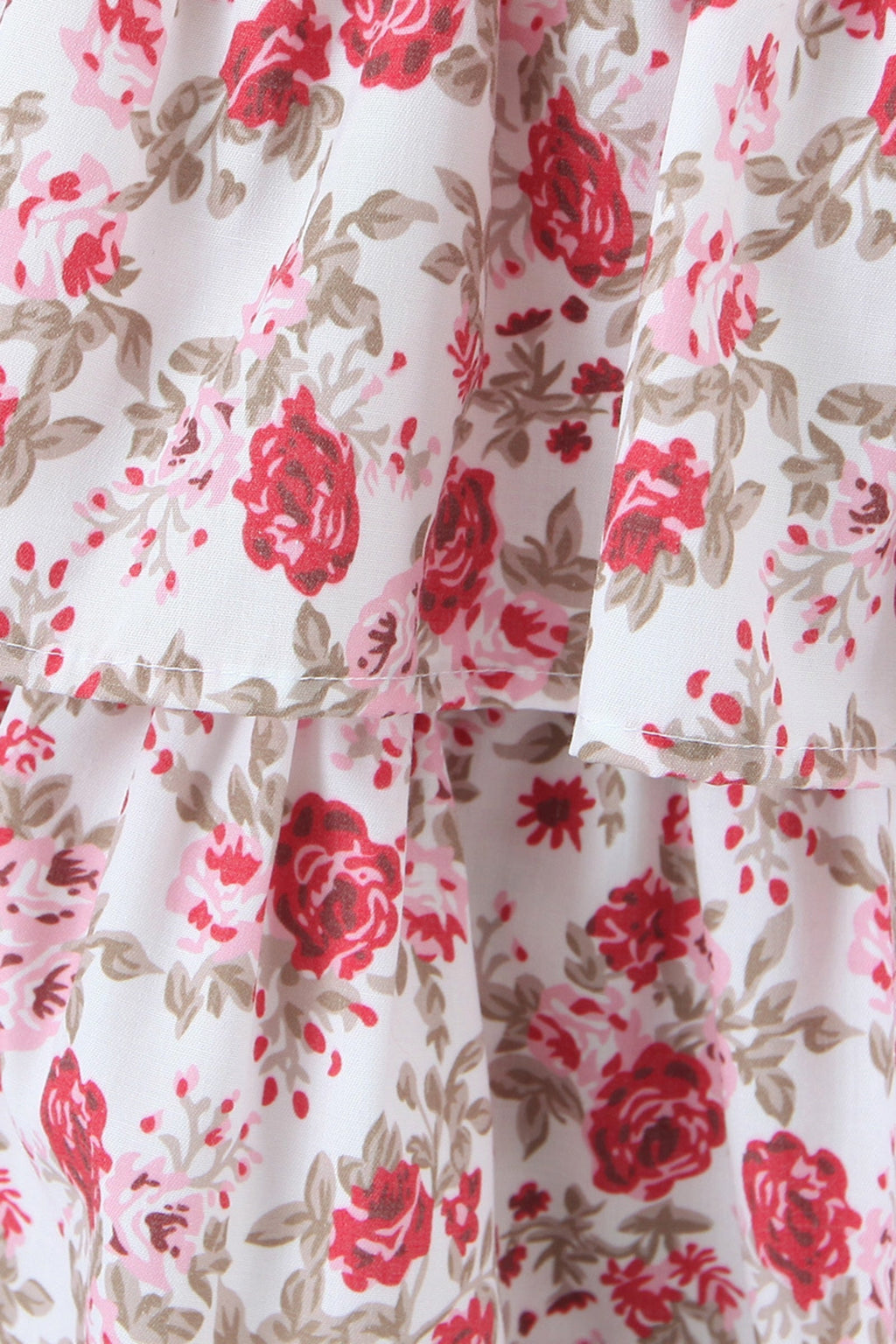 Floral Print Off Shoulder Lace Up Corset Tiered Ruffle Mini Dress