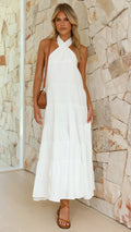 Gardenia Statement Wide Dress Evening Wear Edit