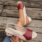 | Orthopedic Leather Sandals