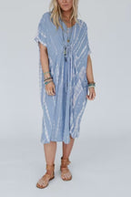 Abigail Timeless Batik Kimono Dress Evening Wear Edit