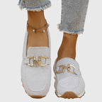 AmyVictoria | Chic Loafer Sneakers