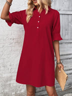 | Button Shirtdress