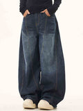 Oversize Structured Scimitar Jeans