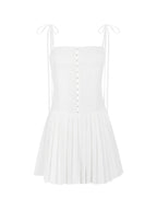 Summer French Strap Dress for Women