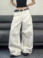 Minimalist Seamless Design Baggy Jeans
