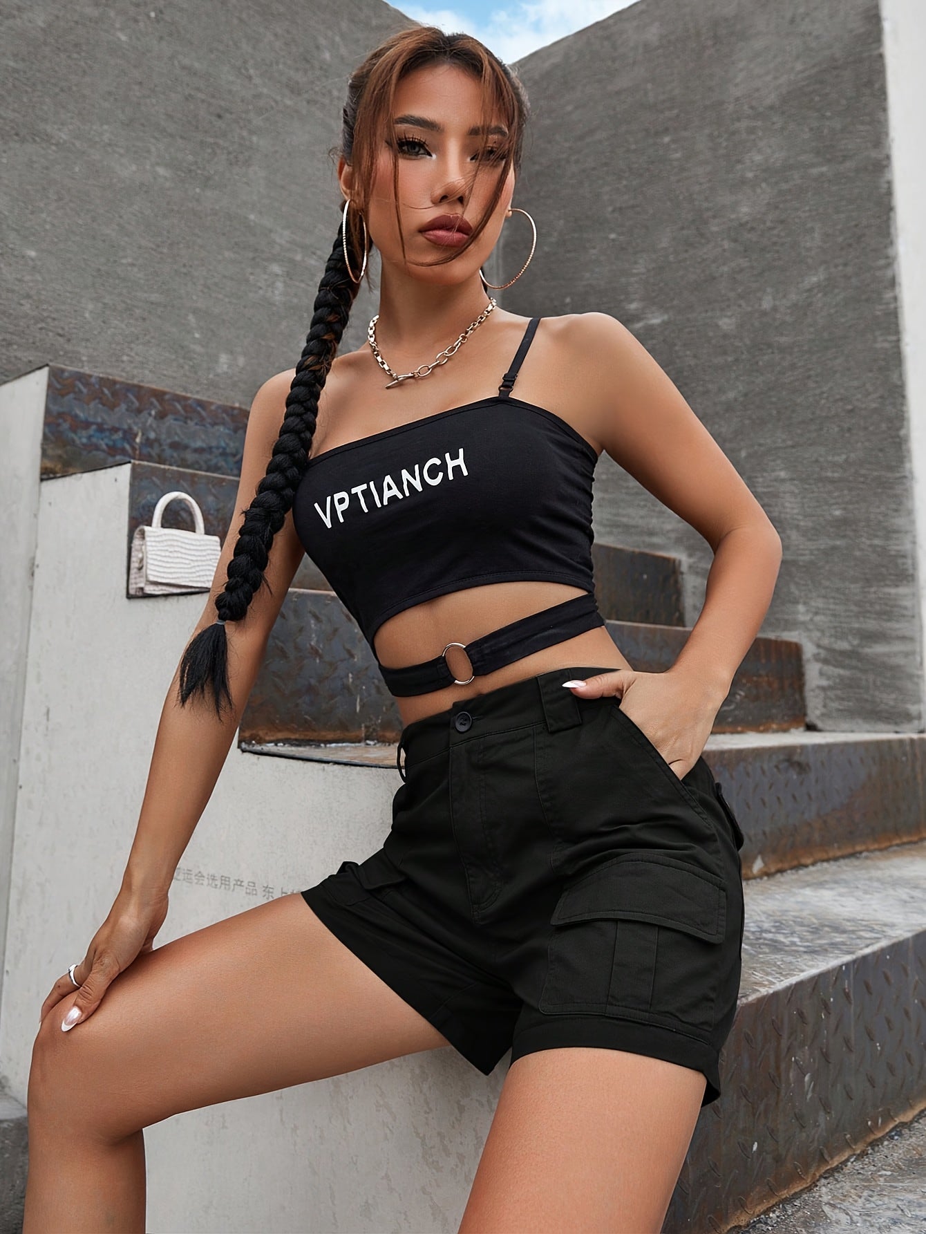 Evelyn | Comfy Cargo Shorts