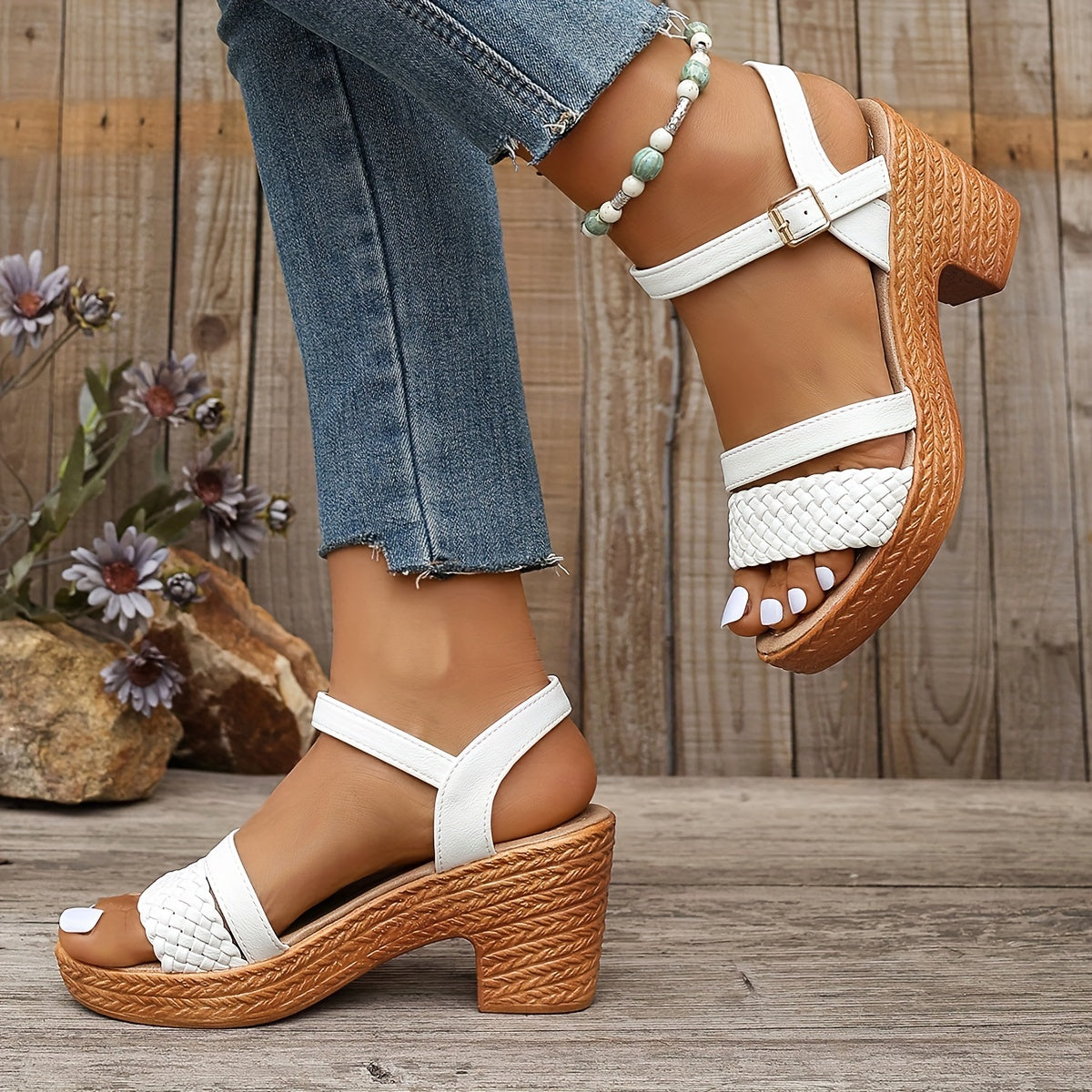 | Braided Sandals