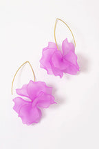 Blooming Floral Drop Earrings