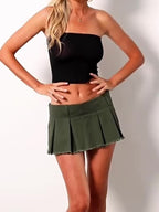Street Simple Bandeau Top