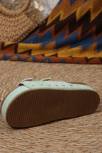 Suede Platform Sandal