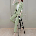 | Women's Blazer, Pants, and Top Set