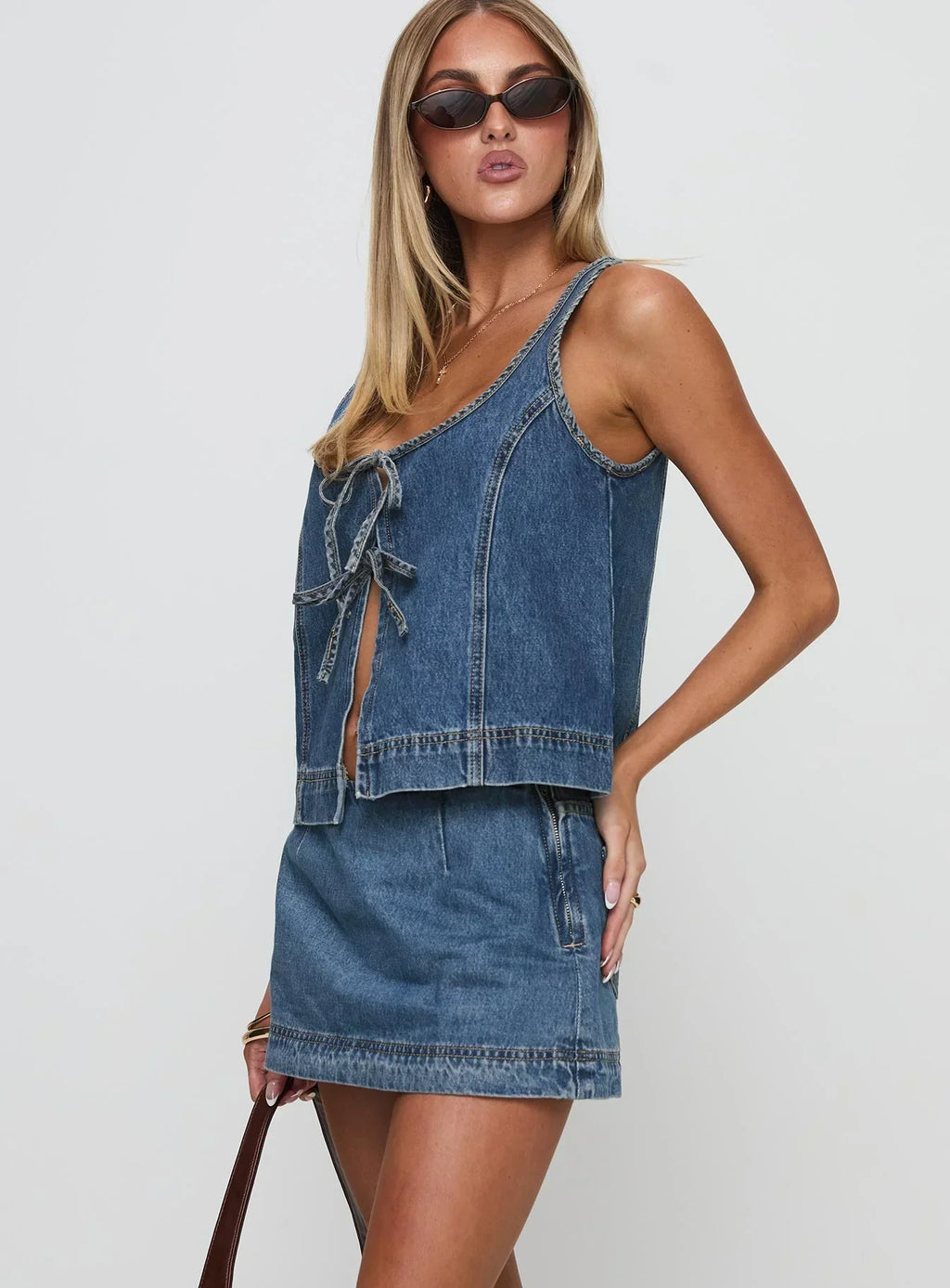 Stefenie Denim Set