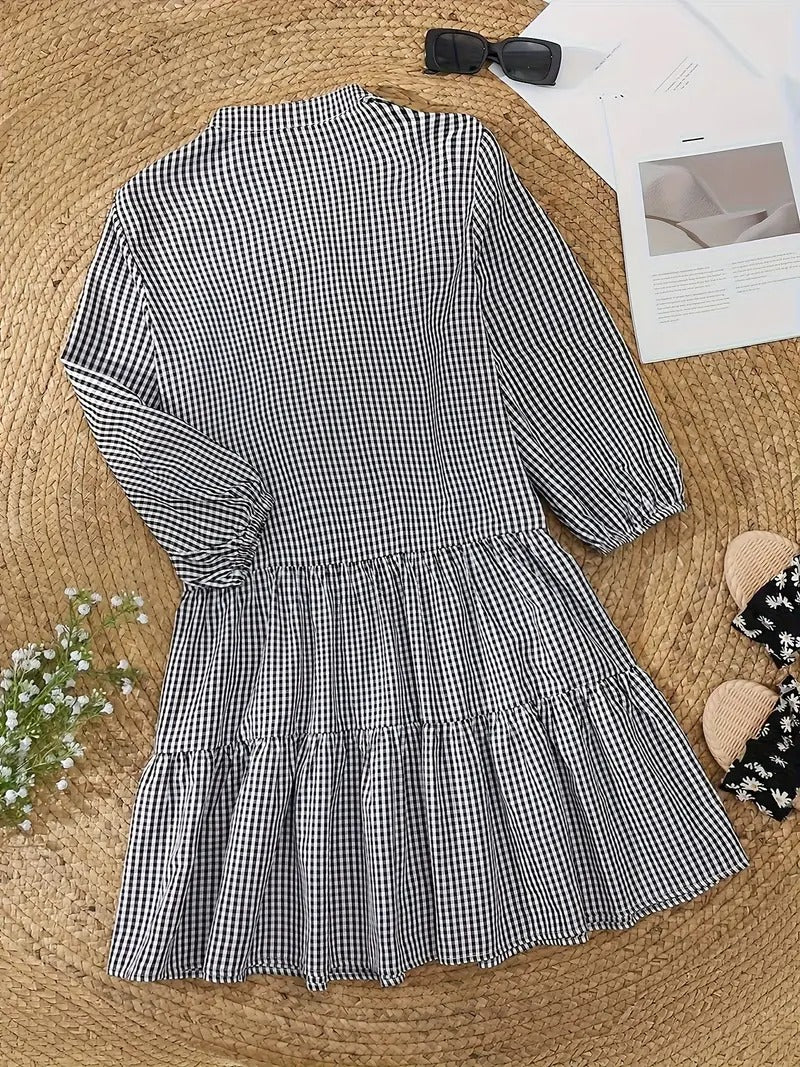 | Gingham Dress