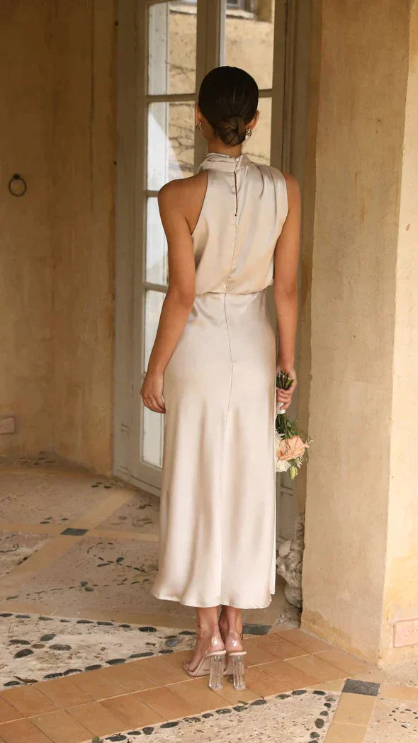 Chloe Timeless Long Sparkly Dress Everyday Luxe Edit