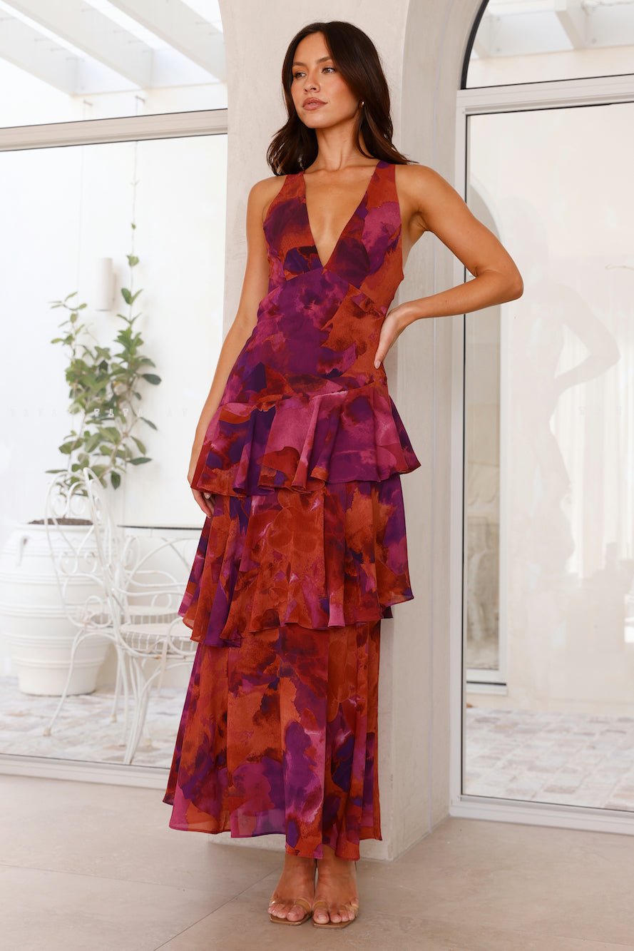 Sadie Multicolor Maxi Dress