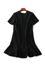Isolda Effortless Short Sleeve Dress for Women Chic Silhouette Collection