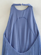 Halter Sleeveless Tassel Mini&Short Dresses