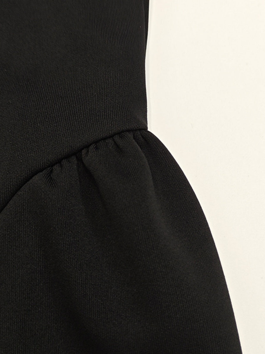 Square Collar A-pendulum Sexy Mini&Short Dresses