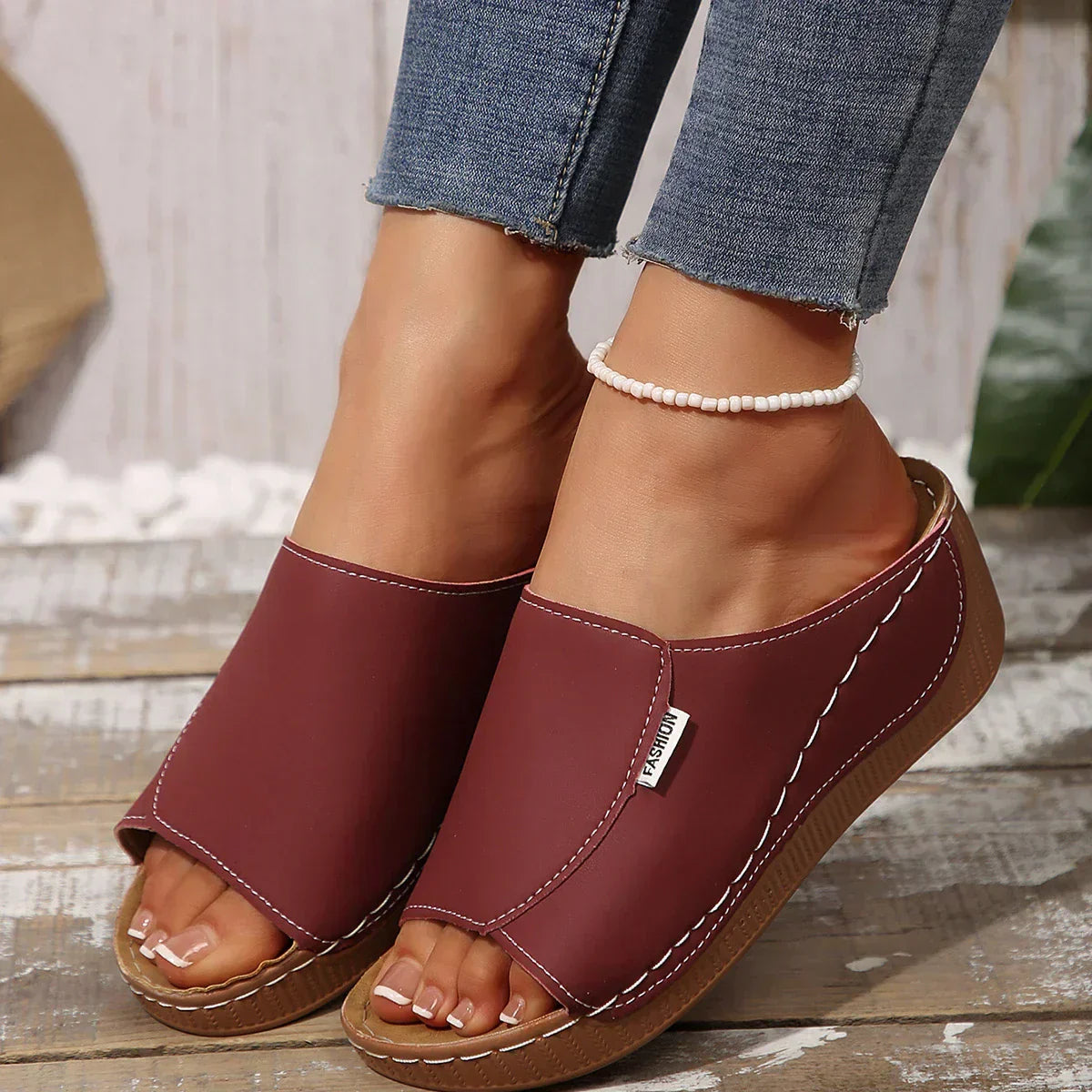 | Slip-On Sandals