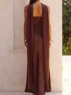 Tube Mermaid Maxi Dress