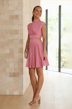 Vania Boutique Mini Dress Pink Designer Edit
