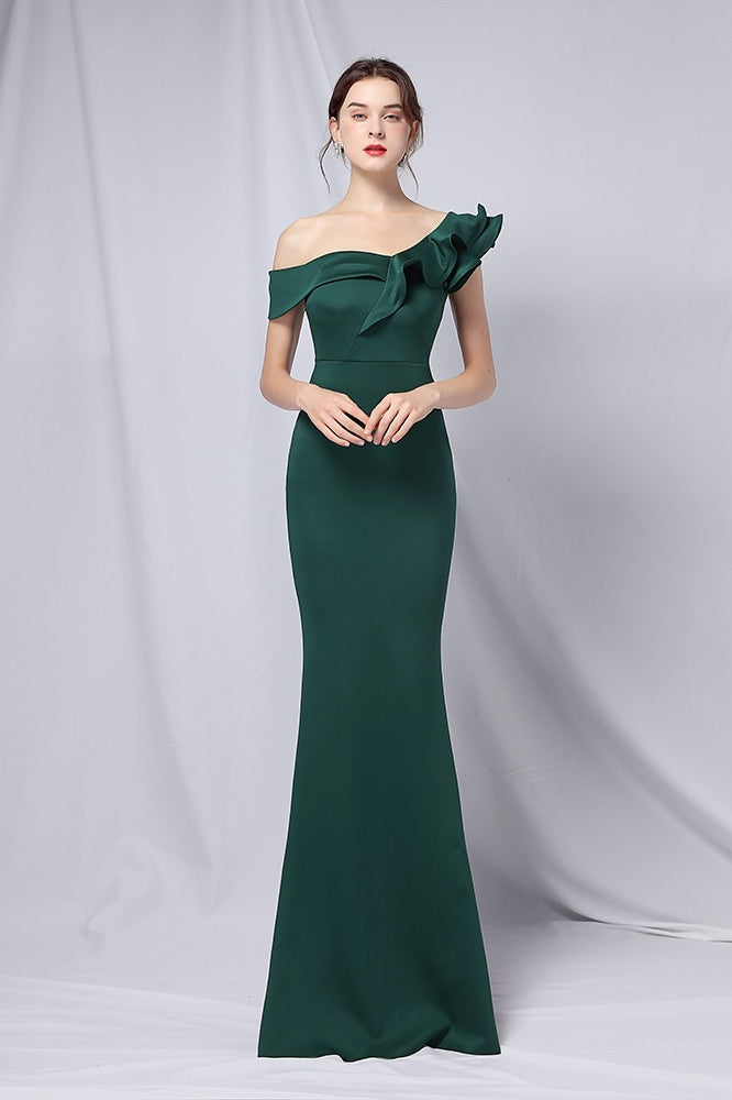 Off Shoulder Mermaid Maxi Dress