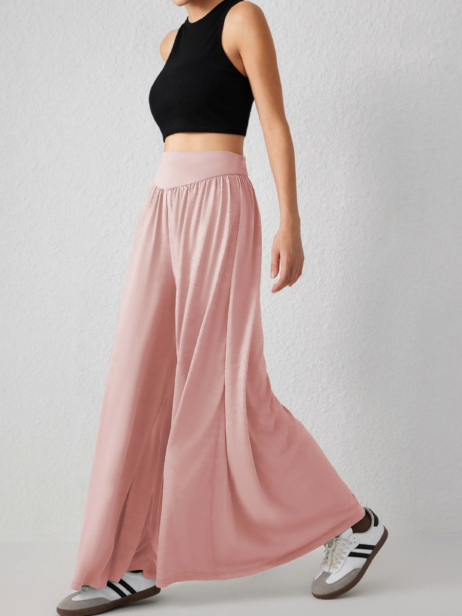 Loose-fit Culottes Pants Wide-leg Pants Drape Skirts