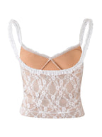 Lace Backless Cami Top
