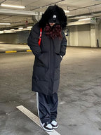 Puffer Coats For Women Ecru White Thicken Winter Outerwear