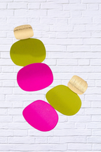 Bold & Playful _ Color Pop Statement Drop Earrings