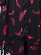 Women Cardigan Wide-leg Pants Co-ords Dress