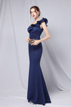 Off Shoulder Mermaid Maxi Dress