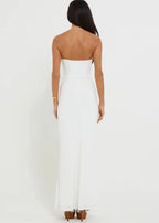 Isla Midnight - Strapless Cut-Out Maxi Dress