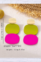 Bold & Playful _ Color Pop Statement Drop Earrings