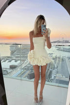 Hana Exclusive Floral Mini Dress Premium Wardrobe Essential