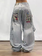 American Retro Hiphop Boyfriend Jeans