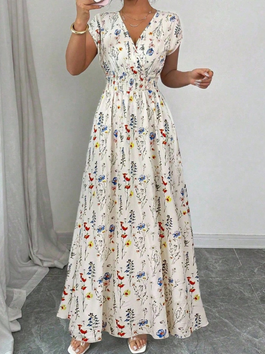 Hit Flowers Plants And Flowers Maxi Dresses