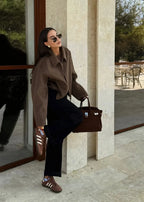 Timeless Woolen Lapel Jacket â_?Fall & Winter Essential